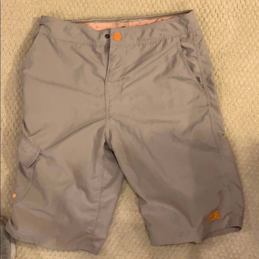 North face khaki shorts